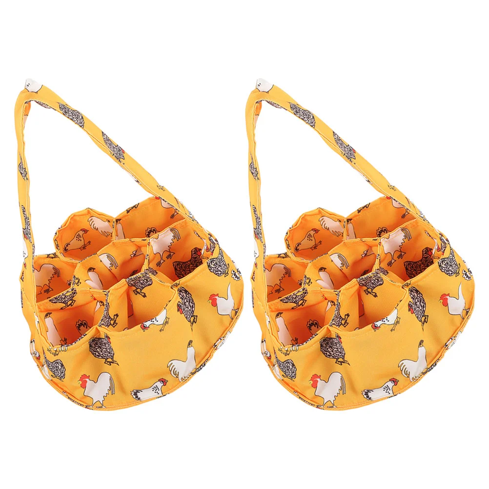 2pcs Eggs Collecting Basket Chicken Eggs Gathering Basket Canvas Egg Bag for Home
2pcs Eggs Collecting Basket Chicken Eggs Gathering Basket Canvas Egg Bag for Home