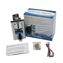 Multi Coin Acceptor Programable for Different Values Selector for Vending Machine Arcade Game Machines Washing dropshipping
Multi Coin Acceptor Programable for Different Values Selector for Vending Machine Arcade Game Machines Washing dropshipping