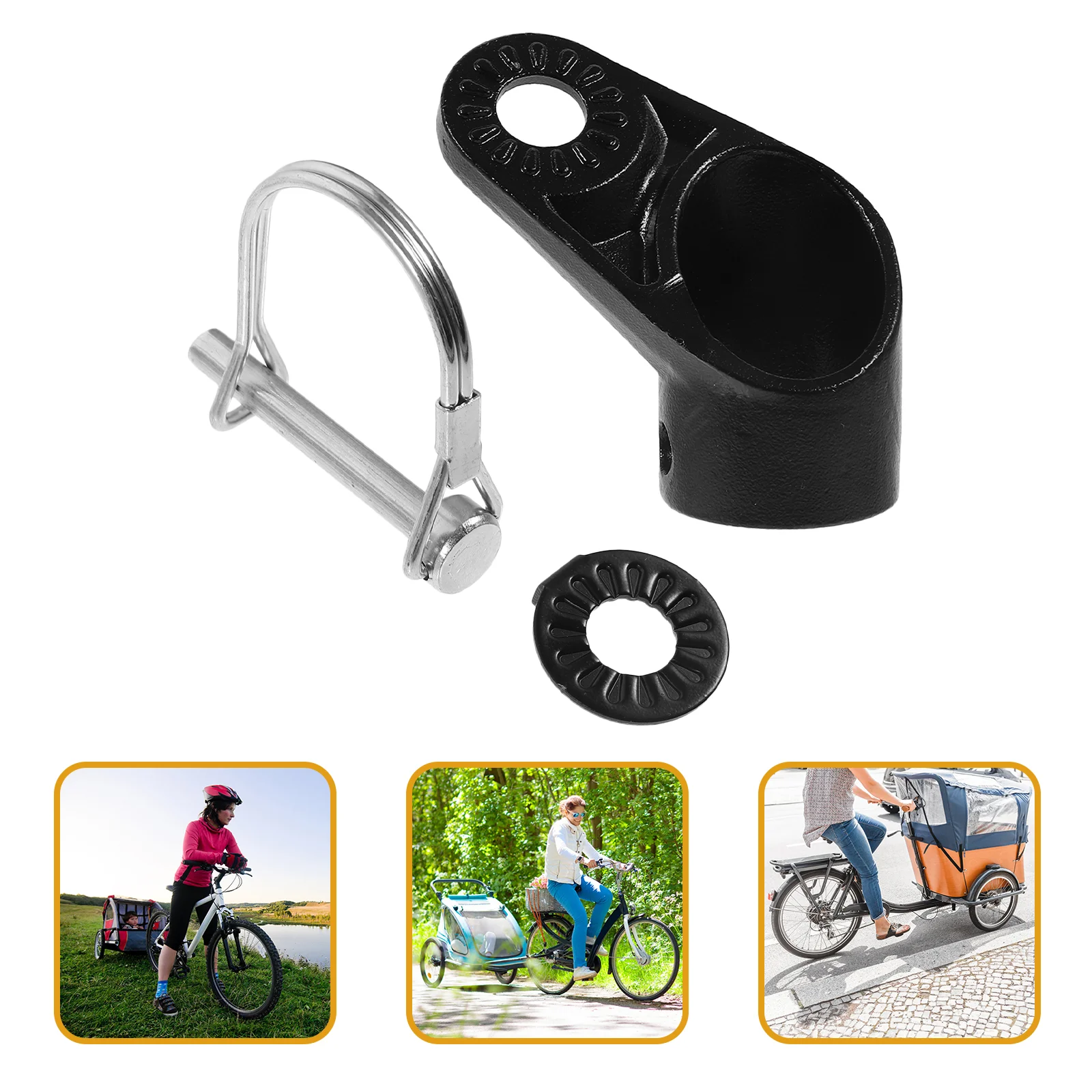 Trailer Connector Bike Supplies Metal Part Cycling Adapter Coupler Electric Hitch Steel Attachment Baby
Trailer Connector Bike Supplies Metal Part Cycling Adapter Coupler Electric Hitch Steel Attachment Baby