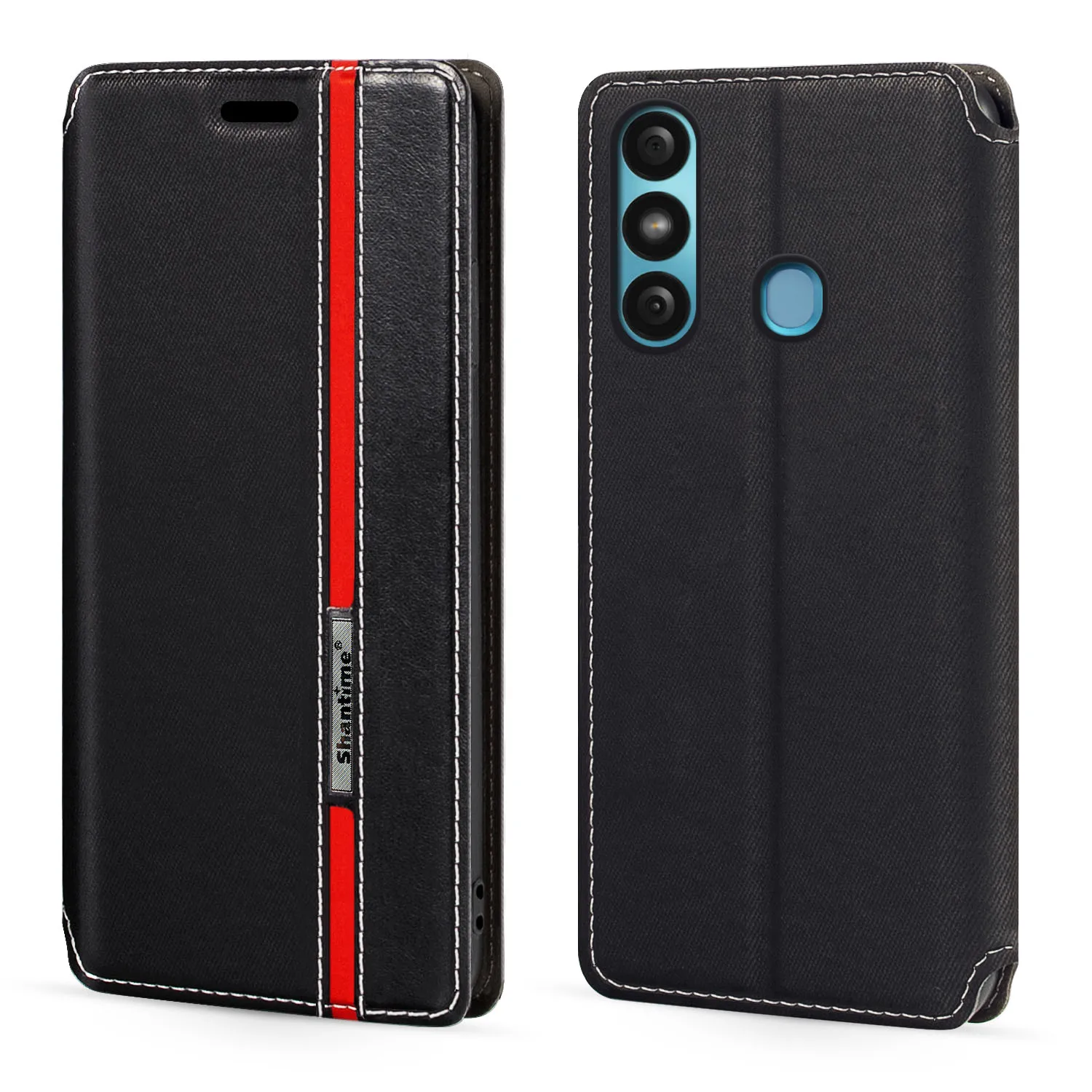 

For ITEL P38 Case Fashion Multicolor Magnetic Closure Flip Case Cover with Card Holder For ITEL P38