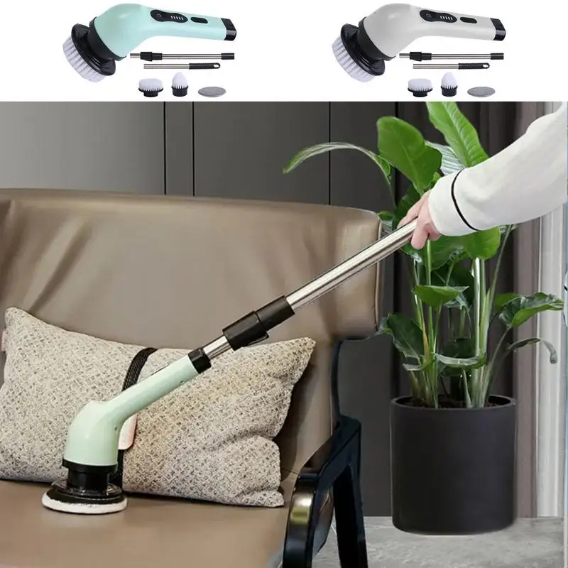 

Electric Cleaning Brush Electric Spin Cleaning Scrubber Electric Cleaning Tools Parlour Kitchen Bathroom Cleaning Gadgets