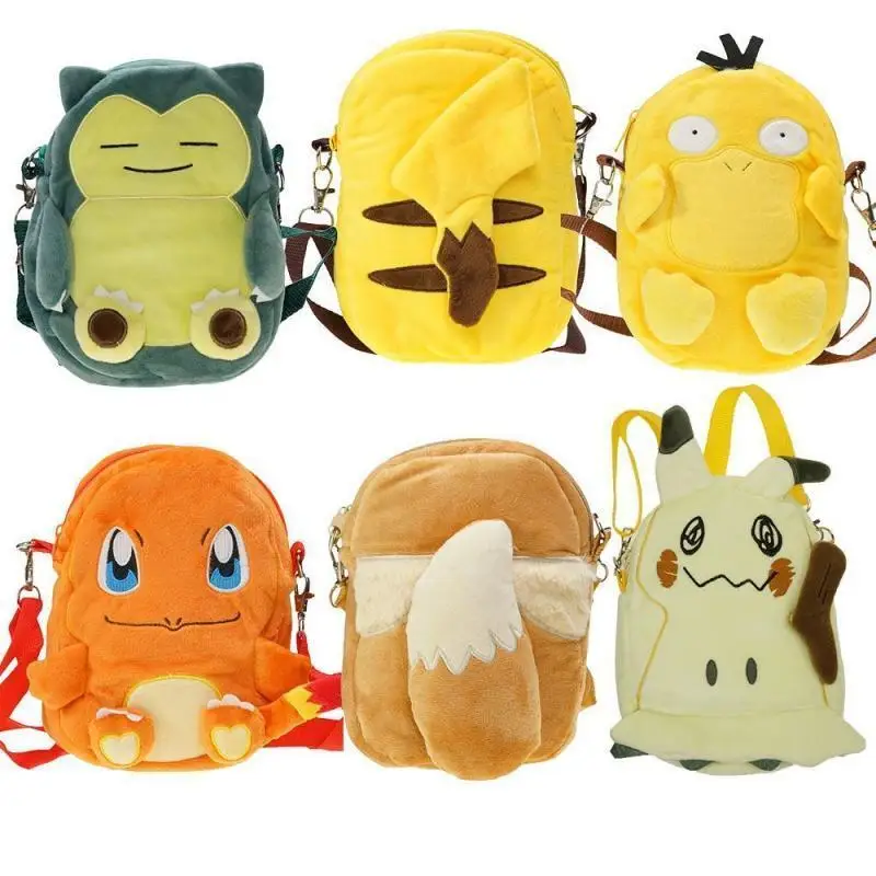 Сумка кросс-боди из аниме Покемон серия Eevee Пикачу храп чармандер Psyduck детская мультяшная плюшевая сумка подарок для детей
Сумка кросс-боди из аниме Покемон серия Eevee Пикачу храп чармандер Psyduck детская мультяшная плюшевая сумка подарок для детей