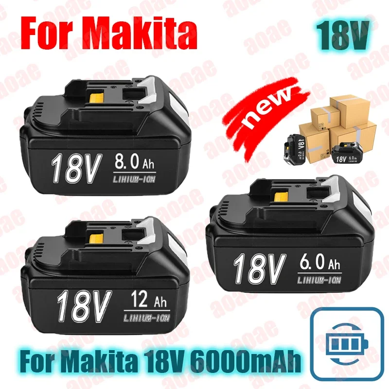 Battool Rechargeable 18V 3.0/4.0/6.0/9.0Ah Li-Ion Battery For Makita BL1830 BL1815 BL1860 BL1840 Replacement Power Tool Battery
Battool Rechargeable 18V 3.0/4.0/6.0/9.0Ah Li-Ion Battery For Makita BL1830 BL1815 BL1860 BL1840 Replacement Power Tool Battery