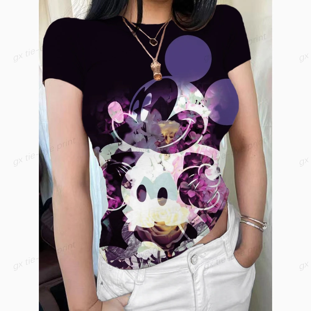 Y2k Disney Mickey Mouse Print Sexy Crop Top Vintage Harajuku Black Short Sleeve O-neck T Shirts Aesthetic Clothes Streetwear Y2K
Y2k Disney Mickey Mouse Print Sexy Crop Top Vintage Harajuku Black Short Sleeve O-neck T Shirts Aesthetic Clothes Streetwear Y2K