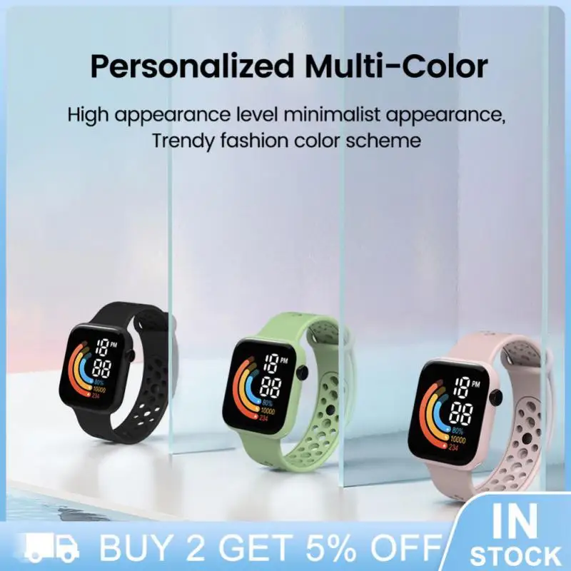 Stylish Children's Watch Accurate Timekeeping Led Waterproof Watch For Kids Back To School High-demand Robust Waterproof Durable 
Stylish Children's Watch Accurate Timekeeping Led Waterproof Watch For Kids Back To School High-demand Robust Waterproof Durable