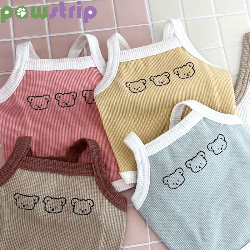 Striped Dog Vest Spring Summer Thin Pet Sling for Small Medium Dogs Cats Soft Breathable Puppy Shirt Chihuahua Bichon Clothing
Striped Dog Vest Spring Summer Thin Pet Sling for Small Medium Dogs Cats Soft Breathable Puppy Shirt Chihuahua Bichon Clothing