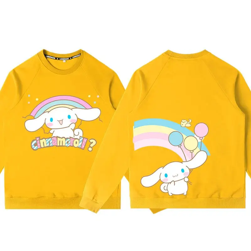 Sanrio Children`s Hoodie Cinnamonroll Hellokitty Mymelody Purin Kawaii Cartoon Print Round Neck Kids` Cute Top
Sanrio Children`s Hoodie Cinnamonroll Hellokitty Mymelody Purin Kawaii Cartoon Print Round Neck Kids` Cute Top