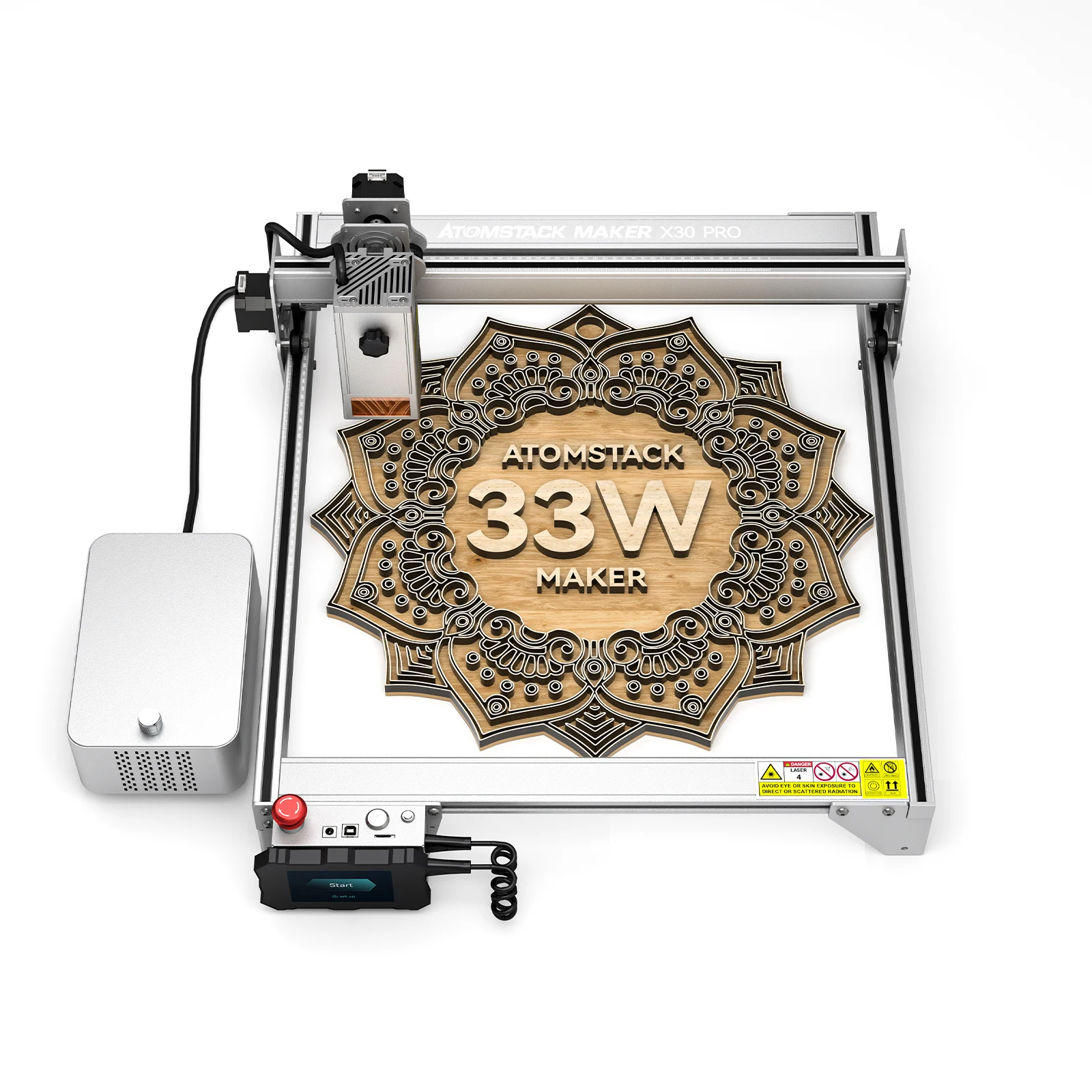 ATOMSTACK X30 PRO A30 S30 PRO Laser Engraver Cutter 160W Engraving Machine For Wood Metal 33W Output DIY CNC Cutting Machine
ATOMSTACK X30 PRO A30 S30 PRO Laser Engraver Cutter 160W Engraving Machine For Wood Metal 33W Output DIY CNC Cutting Machine