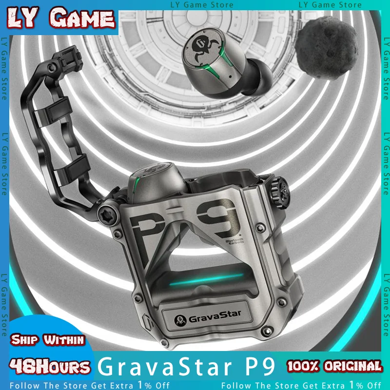 Original Gravastar P9 Tws Wireless Bluetooth Headset Earphone Hearing Aids Dual Stereo Noise Reduction Bass Earbuds Customized
Original Gravastar P9 Tws Wireless Bluetooth Headset Earphone Hearing Aids Dual Stereo Noise Reduction Bass Earbuds Customized