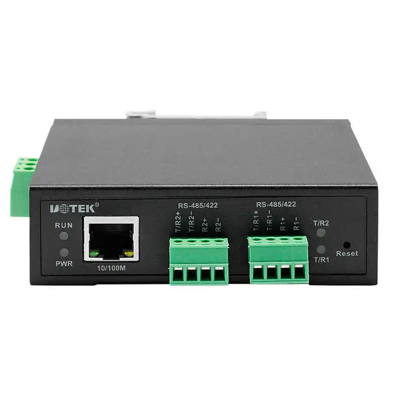 

UT-6802MT-I Optoelectronic Isolation TCP/IP To Two Serial RS485/422 Serial Server