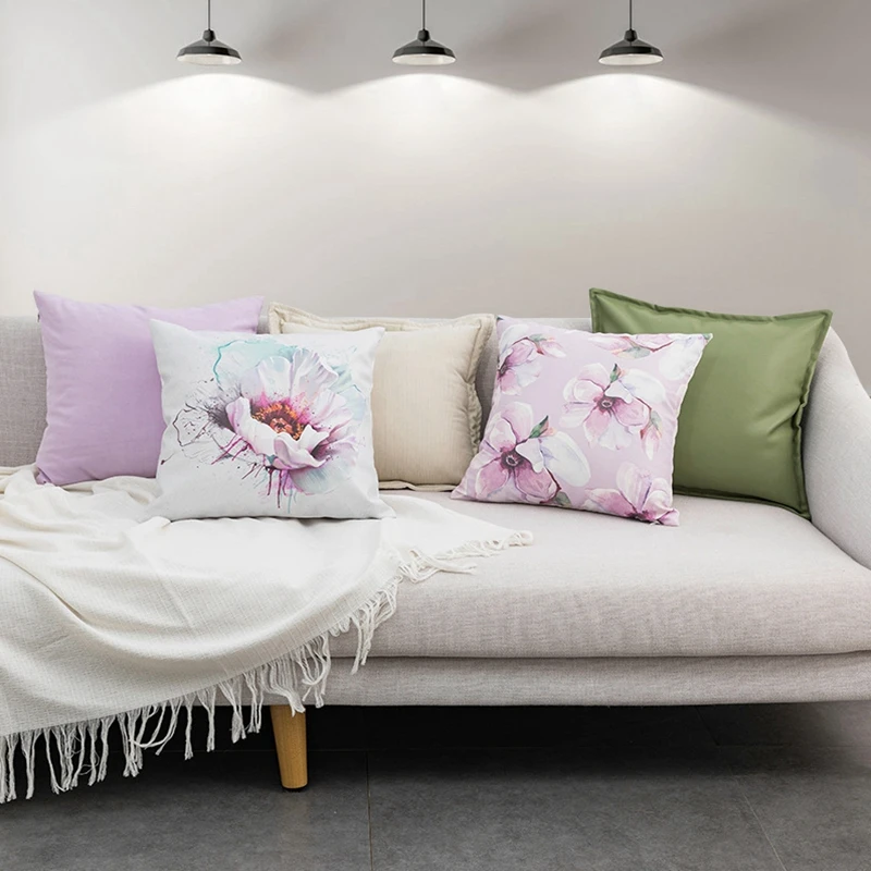 Small Fresh Pink Flowers Printing Decorative Pillows Modern INS Style Cushion Cover Home Sofa Chair Designer Pillowcase 45x45CM
Small Fresh Pink Flowers Printing Decorative Pillows Modern INS Style Cushion Cover Home Sofa Chair Designer Pillowcase 45x45CM