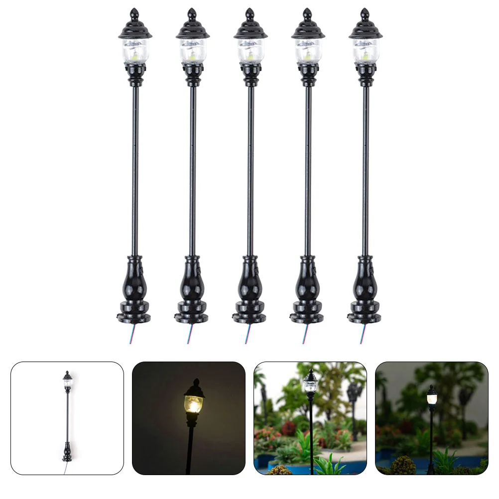 1:87 1:100 Miniature Yard Lights Model LED Street Lamp Lamppost Landscape Light Sand Table Decoration 
1:87 1:100 Miniature Yard Lights Model LED Street Lamp Lamppost Landscape Light Sand Table Decoration