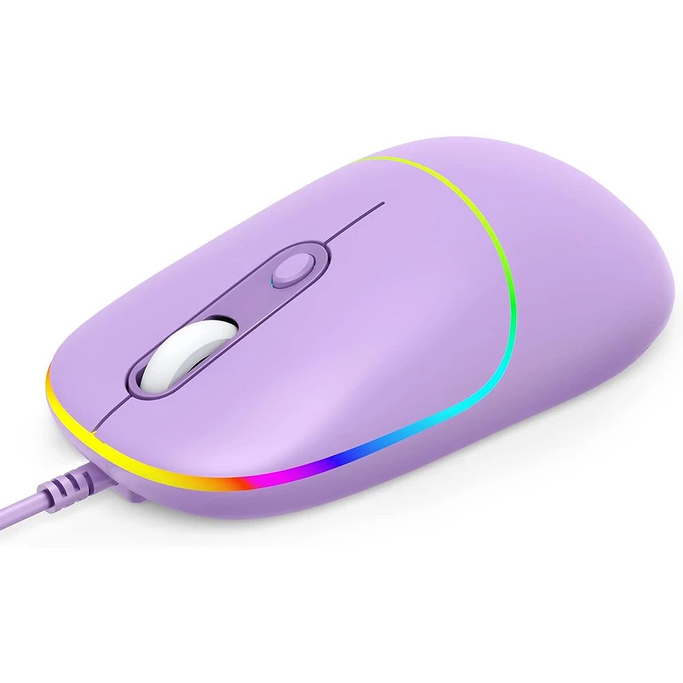 Jomaa Wired Mouse USB Computer Mouse Backlit Ultra Silent Wired Mouse with 6400 DPI,Ergonomic LED Corded Mouse for PC,Laptop
Jomaa Wired Mouse USB Computer Mouse Backlit Ultra Silent Wired Mouse with 6400 DPI,Ergonomic LED Corded Mouse for PC,Laptop