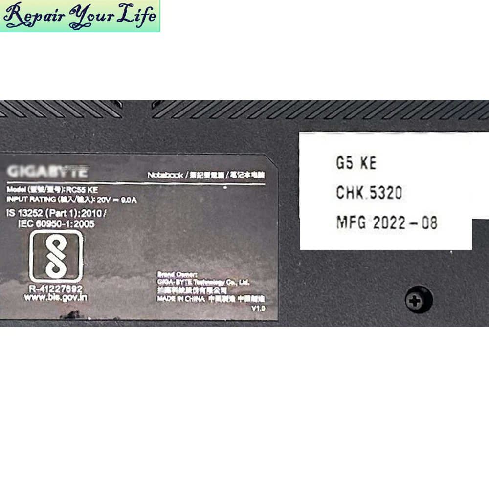 Gaming Laptop Cooling CPU GPU Fan For Gigabyte G5 KF KE GE MF G5KF G5KE G5GE G5MF 2023 FPP6 DFS5K22305283Q FPP7 DFS5L32G16486P Gaming Laptop Cooling CPU GPU Fan For Gigabyte G5 KF KE GE MF G5KF G5KE G5GE G5MF 2023 FPP6 DFS5K22305283Q FPP7 DFS5L32G16486P