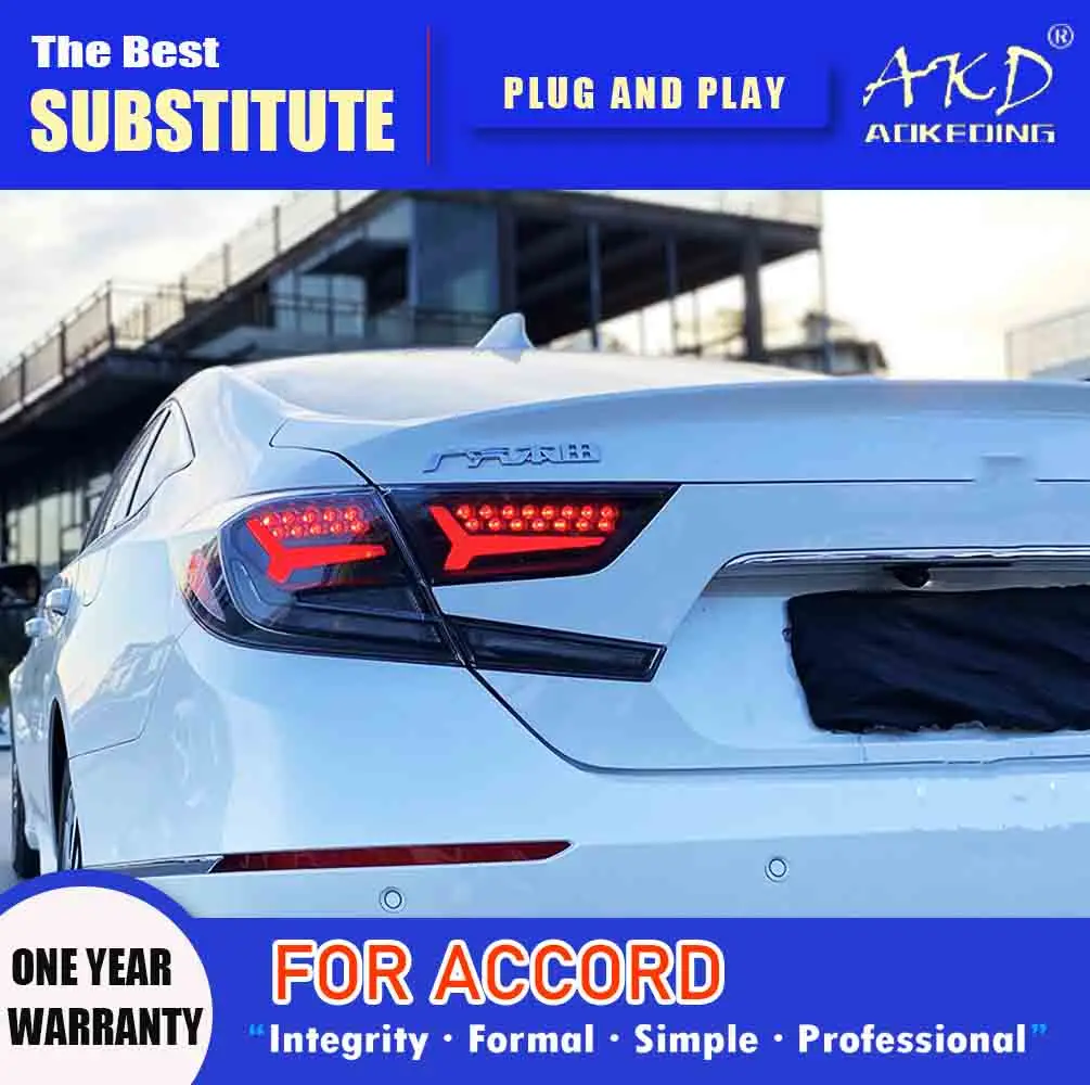 Задний фонарь AKD для Honda Accord G10, светодиодный задсветильник 2018-2021 Accord, задний противотуманный сигнал, сигнал поворота, автомобильные аксессуары
Задний фонарь AKD для Honda Accord G10, светодиодный задсветильник 2018-2021 Accord, задний противотуманный сигнал, сигнал поворота, автомобильные аксессуары