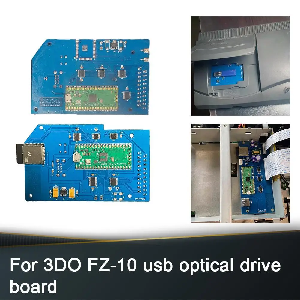 

For 3DO FZ-10 ODE USB Optical Drive Emulator Optical Drive Board For Playing Games &playing CD Images Special For Game Consoles