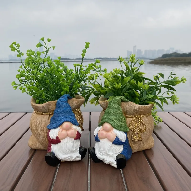Creative Dwarfs Vase Decor Flower Pots Elves Tabletop Ornaments Flower Pots Resin Crafts Gardening Living Room Decoration
Creative Dwarfs Vase Decor Flower Pots Elves Tabletop Ornaments Flower Pots Resin Crafts Gardening Living Room Decoration