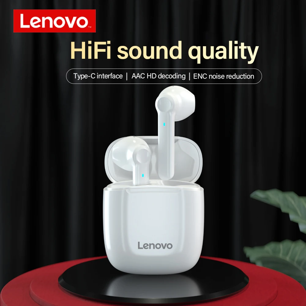 Lenovo XT89 Bluetooth Earphones TWS Wireless Bluetooth 5.0 Earbuds Bass Touch Control Stereo Noise Reduction Long Standby
Lenovo XT89 Bluetooth Earphones TWS Wireless Bluetooth 5.0 Earbuds Bass Touch Control Stereo Noise Reduction Long Standby