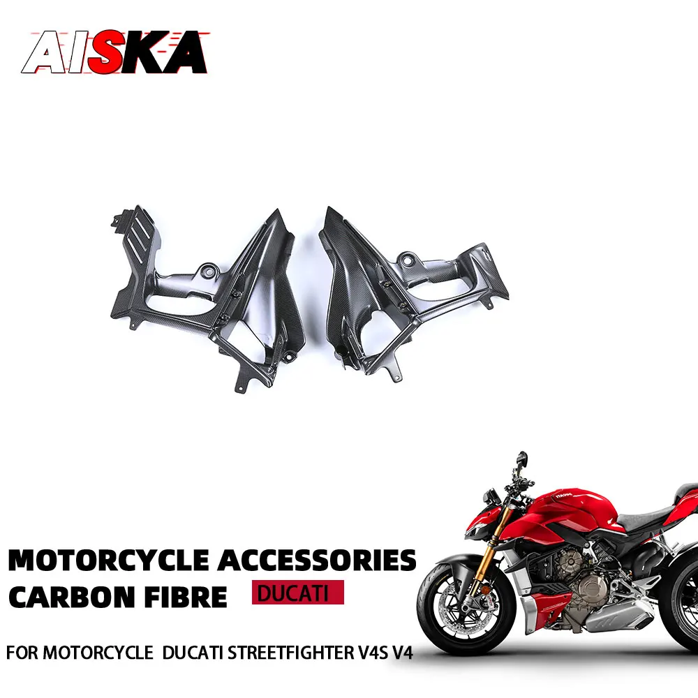 V4 For DUCATI Streetfighter V4S 2020 - 2024 Motorcycle full Carbon Fiber Tank Inner Side Panel Spoiler Front Fairing Accessories
V4 For DUCATI Streetfighter V4S 2020 - 2024 Motorcycle full Carbon Fiber Tank Inner Side Panel Spoiler Front Fairing Accessories