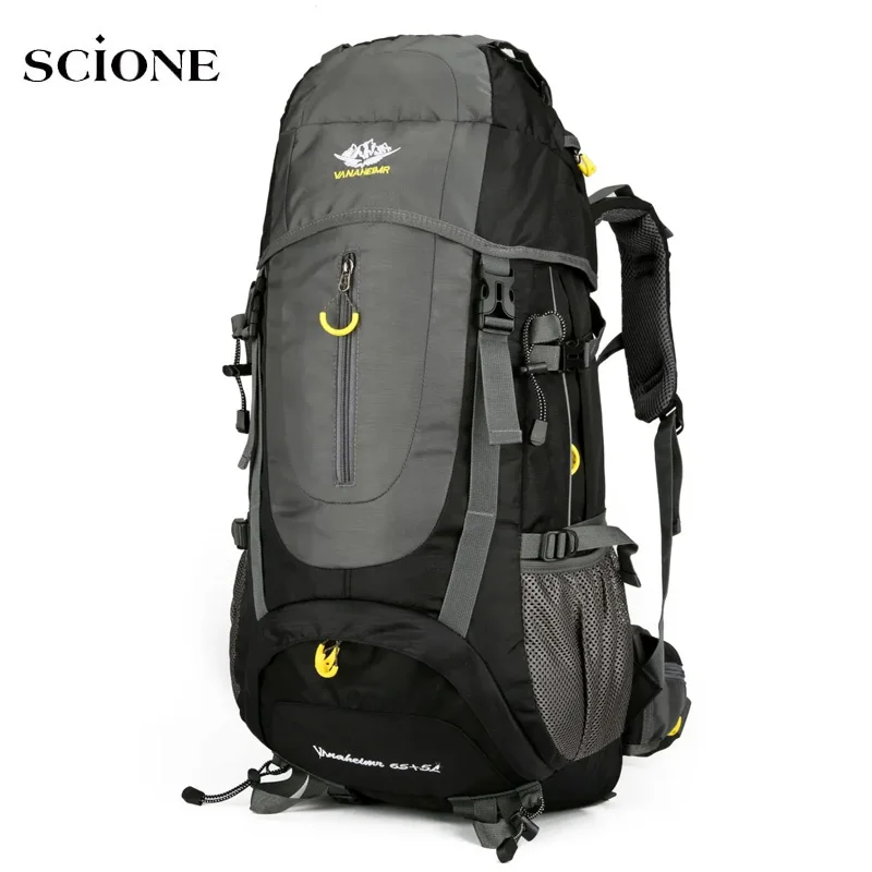 

70L Camping Backpack Travel Bag Climbing Men Women Hiking Trekking Bag Outdoor Mountaineering Sports Bags Shoulder Ruckdack Bag