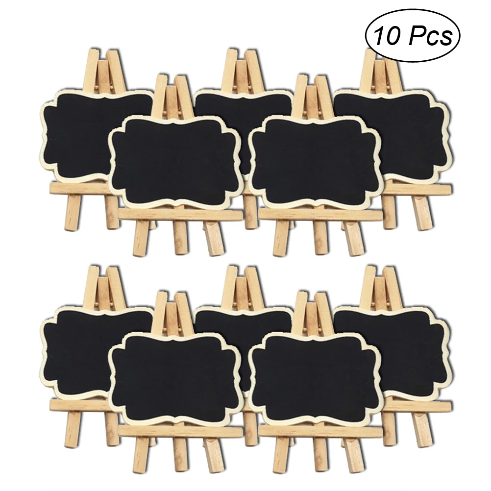 Chalkboard Signs Mini Table Decoration Stand Message Blackboard Desktop Pastel Pencils 
Chalkboard Signs Mini Table Decoration Stand Message Blackboard Desktop Pastel Pencils