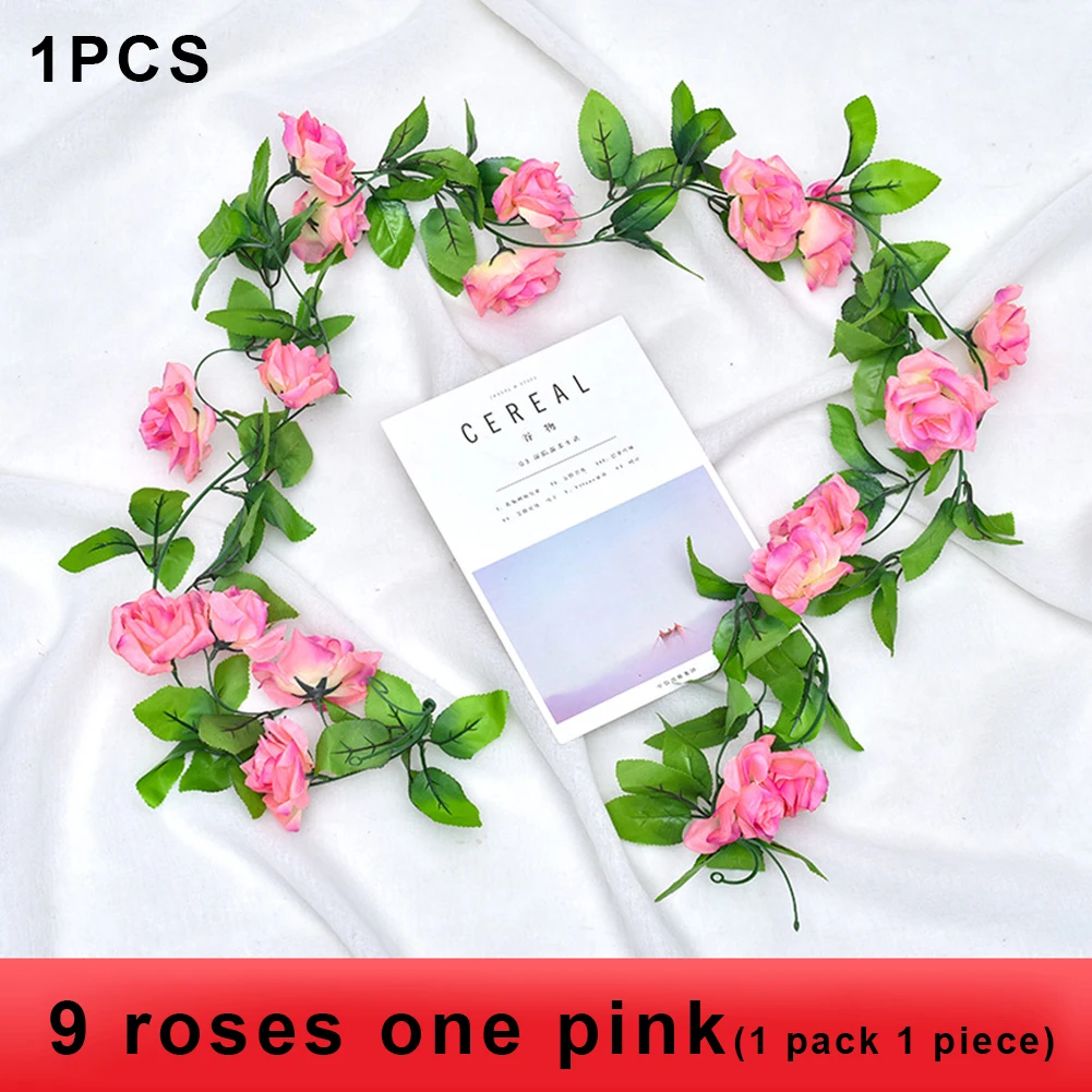 Fake Flowers Artificial Flower Spring Autumn Garden Arch DIY 2.4m Artificial Rose Vine Fake Plant Vine Light Pink
Fake Flowers Artificial Flower Spring Autumn Garden Arch DIY 2.4m Artificial Rose Vine Fake Plant Vine Light Pink