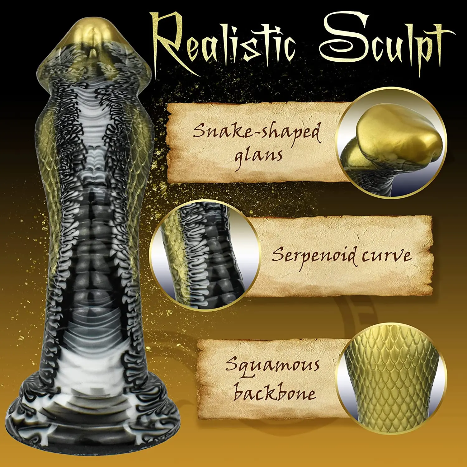 Snake Large Monster Dildo With Strong Suction Cup Silicone Animal Pennis Plug G-spot Prostate Stimulatie Sex Toy For Men Woman Snake Large Monster Dildo With Strong Suction Cup Silicone Animal Pennis Plug G-spot Prostate Stimulatie Sex Toy For Men Woman