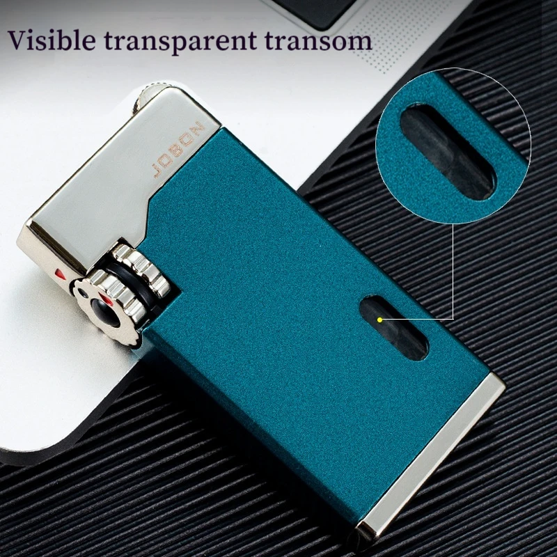 New Creative Direct Punch Sand Wheel Lighter Visible Gasbox Inflatable Igniter Kitchen Outdoor Metal Windproof Portable Men
New Creative Direct Punch Sand Wheel Lighter Visible Gasbox Inflatable Igniter Kitchen Outdoor Metal Windproof Portable Men