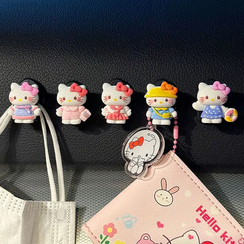 Kawaii Sanrio Anime Car Hook Pendant Cute Hello Kitty Cartoon Car Interior Decorations Small Ornaments Exquisite Gifts for Girls
Kawaii Sanrio Anime Car Hook Pendant Cute Hello Kitty Cartoon Car Interior Decorations Small Ornaments Exquisite Gifts for Girls