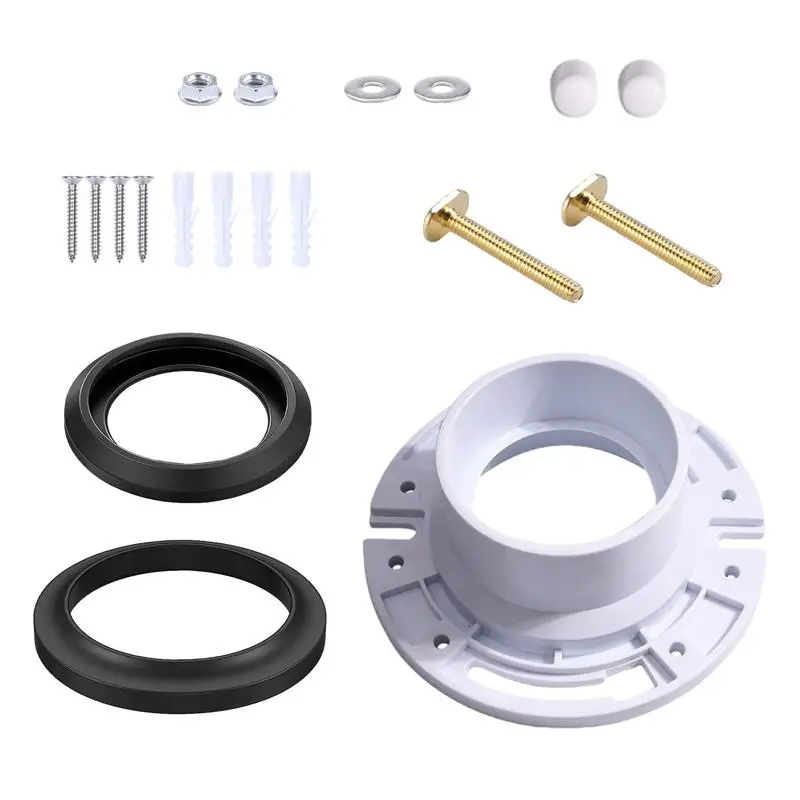 

Toilet Seal Gasket Kit RV Toilet Gasket Combination Replacement Kit Leak-Proof RV Toilet Flush Seal For RV And Trailer Toilets