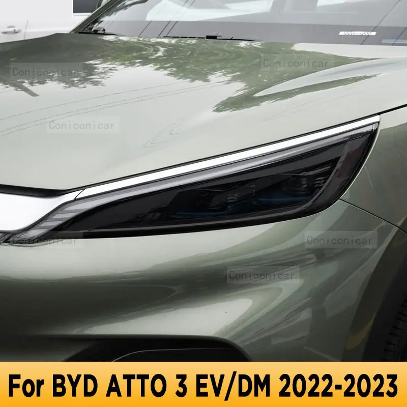 Car Headlight Protection Tint Anti-Scratch Protective Film TPU Stickers For BYD ATTO 3 EV Electric DMI 2022 2023 Accessories
Car Headlight Protection Tint Anti-Scratch Protective Film TPU Stickers For BYD ATTO 3 EV Electric DMI 2022 2023 Accessories
