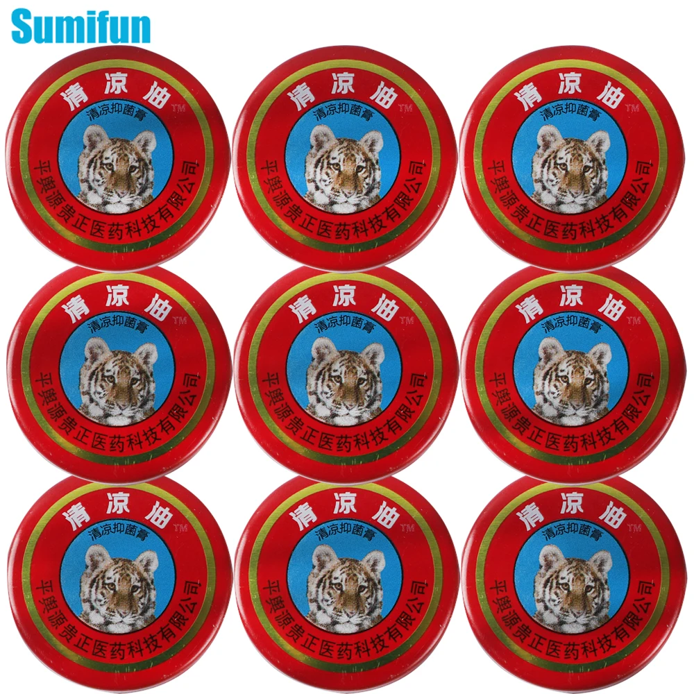 1/2/3/5/10/20Pcs Tiger Cooling Oil Anti-Itching Mint Refreshing Cream Relieve Pain Dizziness Headache Mosquito Bite Plaster
1/2/3/5/10/20Pcs Tiger Cooling Oil Anti-Itching Mint Refreshing Cream Relieve Pain Dizziness Headache Mosquito Bite Plaster