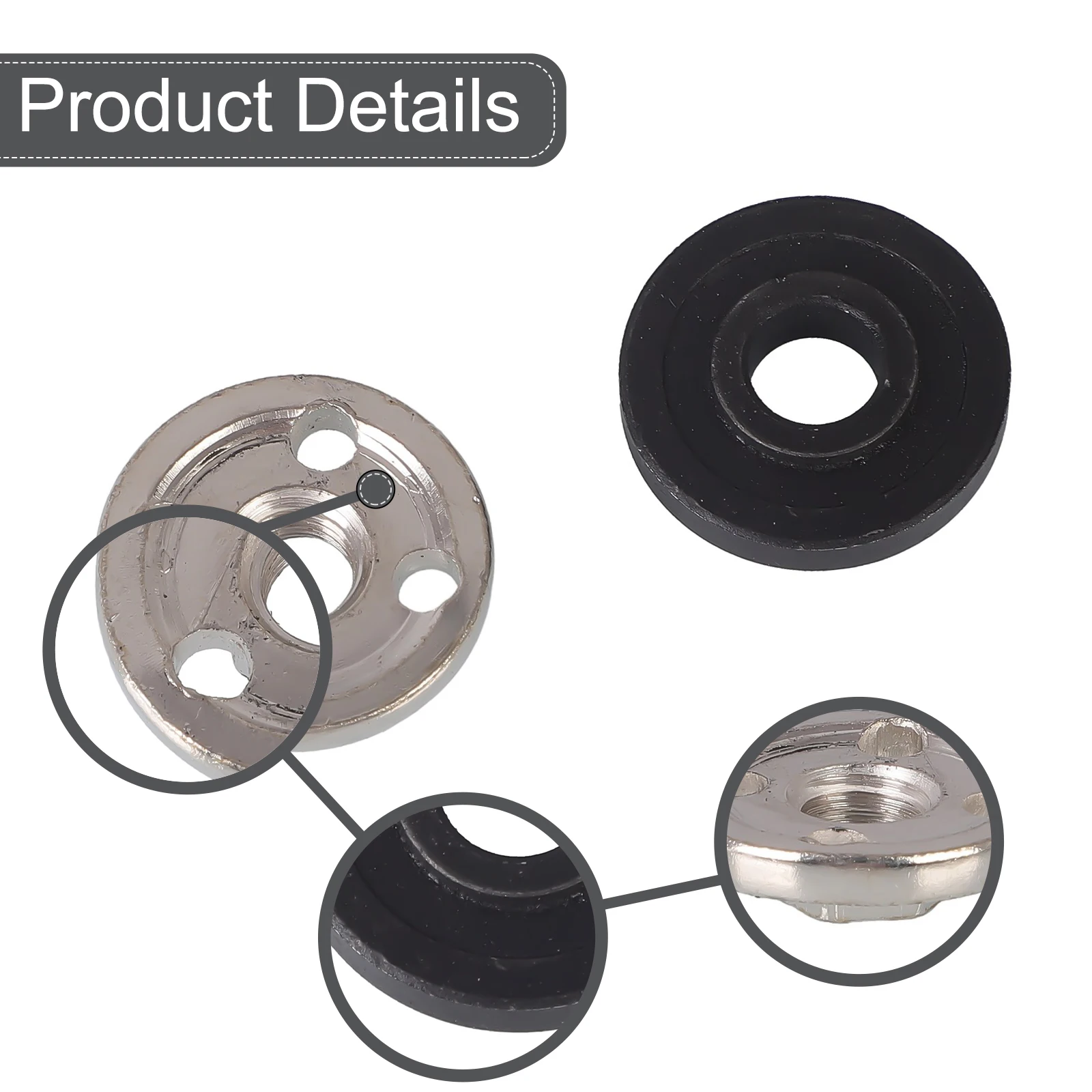 2PCS Pressure Plate Pressure Plate Cover Angle Grinder Angle Grinder Pressure Plate Pressure Plate With Notches
2PCS Pressure Plate Pressure Plate Cover Angle Grinder Angle Grinder Pressure Plate Pressure Plate With Notches