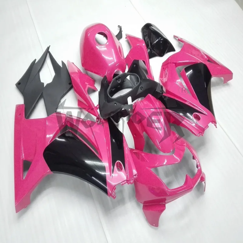 Комплект обтекателей под давлением ZX250R EX250 2008 2009 2010 2011 2012 розовый ZX 250R 08-12 комплект обтекателей из АБС-пластика 
Комплект обтекателей под давлением ZX250R EX250 2008 2009 2010 2011 2012 розовый ZX 250R 08-12 комплект обтекателей из АБС-пластика
