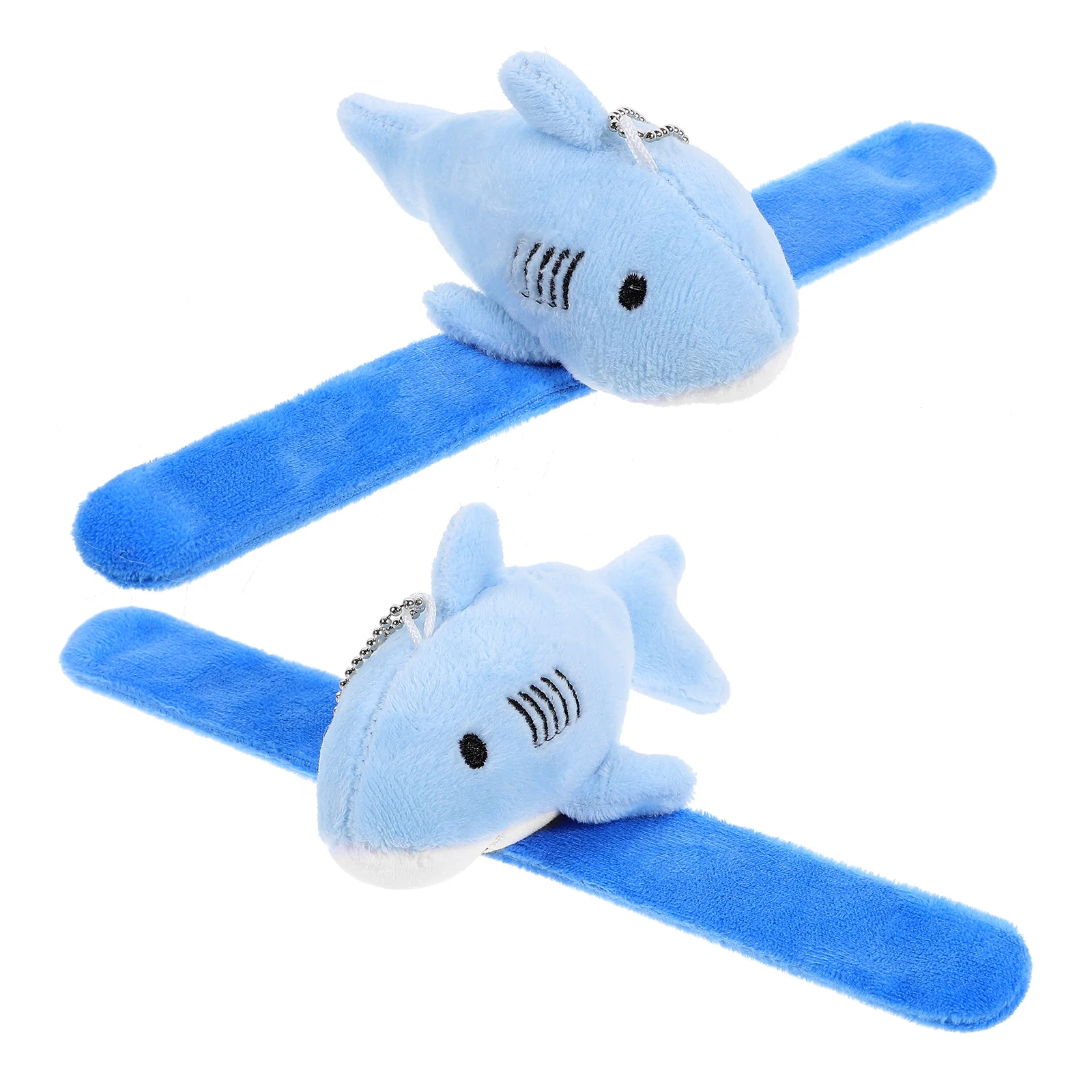 2 Pcs Shark Plush Snap Ring Animal Party Gifts Slap Wrist Bracelets Cute Pp Cotton Hugger Child Kids Band
2 Pcs Shark Plush Snap Ring Animal Party Gifts Slap Wrist Bracelets Cute Pp Cotton Hugger Child Kids Band