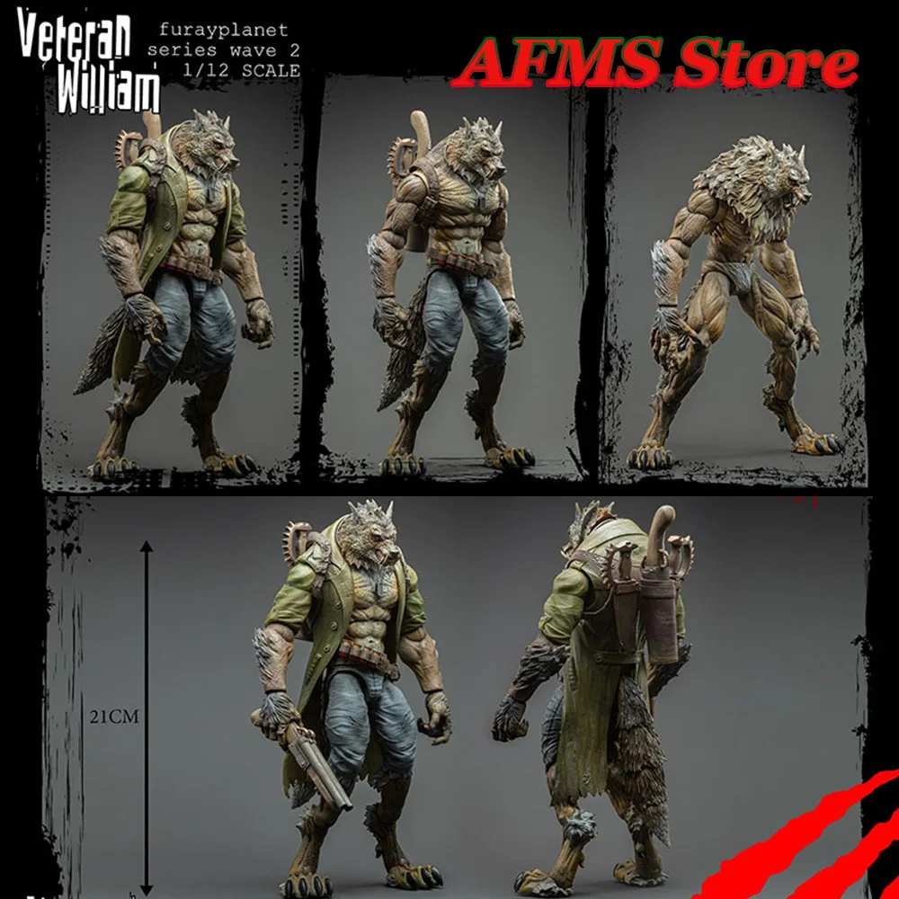 FuRay Planet 1/12 Mu-Fp002 Werewolf Vereran William Anime Dolls 20Cm Action Figure Soldier Model Toys Best Collection Gift
FuRay Planet 1/12 Mu-Fp002 Werewolf Vereran William Anime Dolls 20Cm Action Figure Soldier Model Toys Best Collection Gift