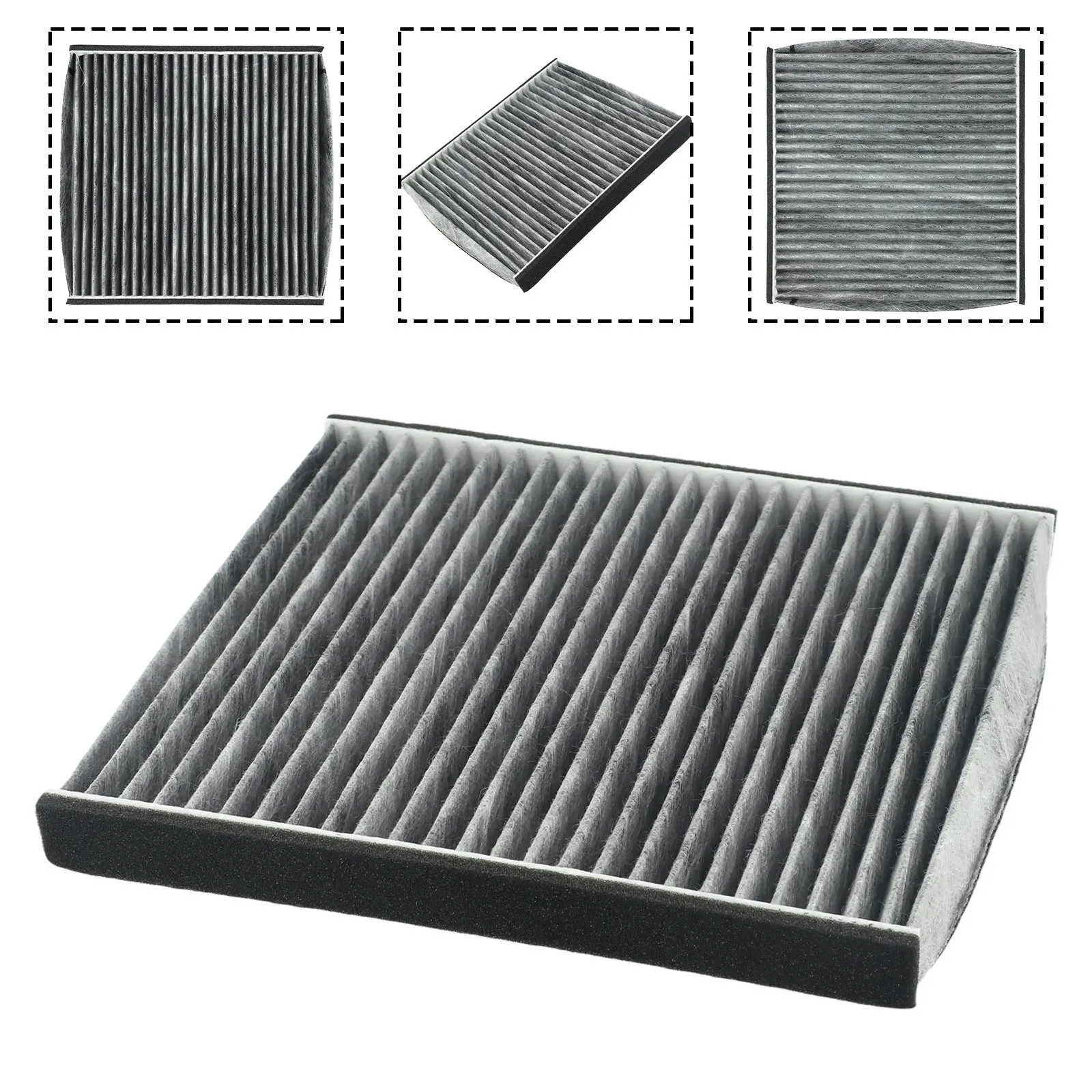 Automotive Air Conditioning Filter Element Grid Activated Carbon Non-woven Fabric 87139-33010 218x215x16mm Car Filters Parts
Automotive Air Conditioning Filter Element Grid Activated Carbon Non-woven Fabric 87139-33010 218x215x16mm Car Filters Parts