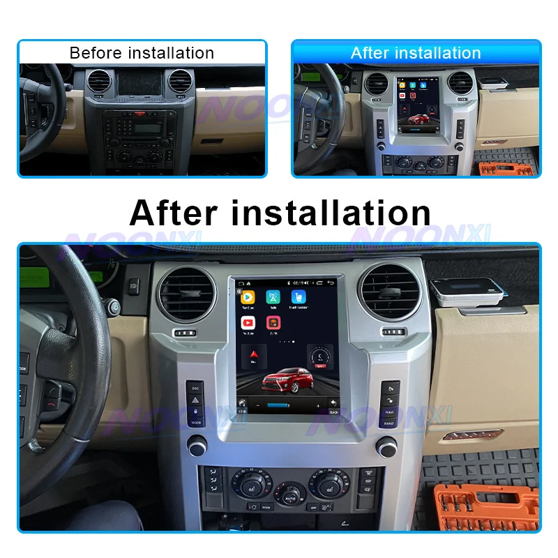 Tesla Style 256G Android 11 For Land Rover Discovery 3 LR3 2004-2011 Car Radio Multimedia Player GPS Navigation Stereo Head Unit
Tesla Style 256G Android 11 For Land Rover Discovery 3 LR3 2004-2011 Car Radio Multimedia Player GPS Navigation Stereo Head Unit