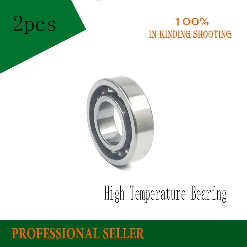 

2pcs 6204 High Temperature Bearing 500 Degrees Celsius 20x47x14mm Full Ball Bearing TB6204