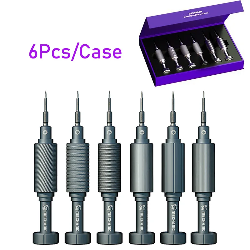 6Pcs/Set Mini Mechanic Screwdriver Precision Bottom Internal Disassembly Clock Plum Blossom Cross Cell Phone Repair Opening Tool
6Pcs/Set Mini Mechanic Screwdriver Precision Bottom Internal Disassembly Clock Plum Blossom Cross Cell Phone Repair Opening Tool