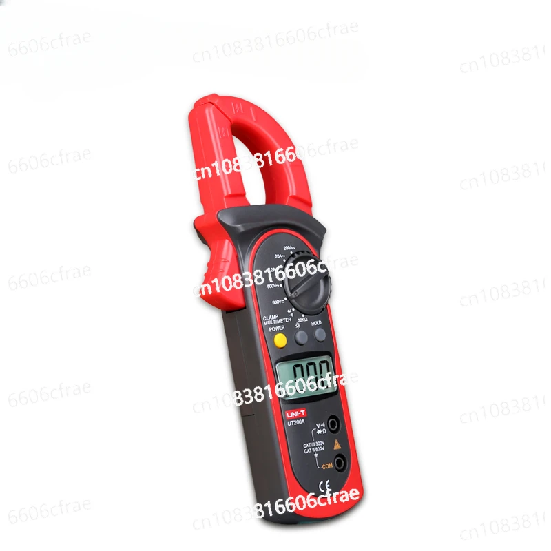 200A Digital Clamp Multimeter UT200B Resistance Digital Display Clamp Meter Current and Voltmeter
200A Digital Clamp Multimeter UT200B Resistance Digital Display Clamp Meter Current and Voltmeter