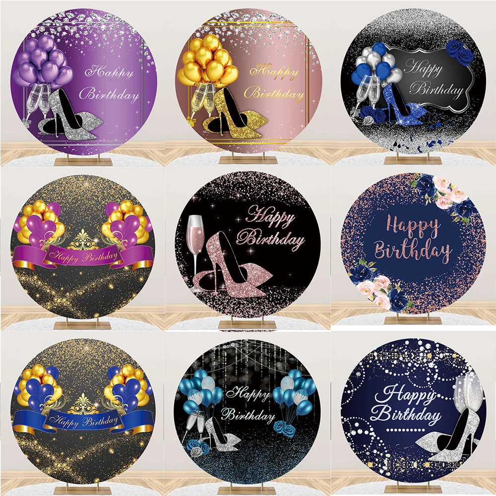 Birthday Party Round Polyester Photography Backdrops Pink High Heels Champagne Adult Birthday Decor Photo Background Photozone
Birthday Party Round Polyester Photography Backdrops Pink High Heels Champagne Adult Birthday Decor Photo Background Photozone