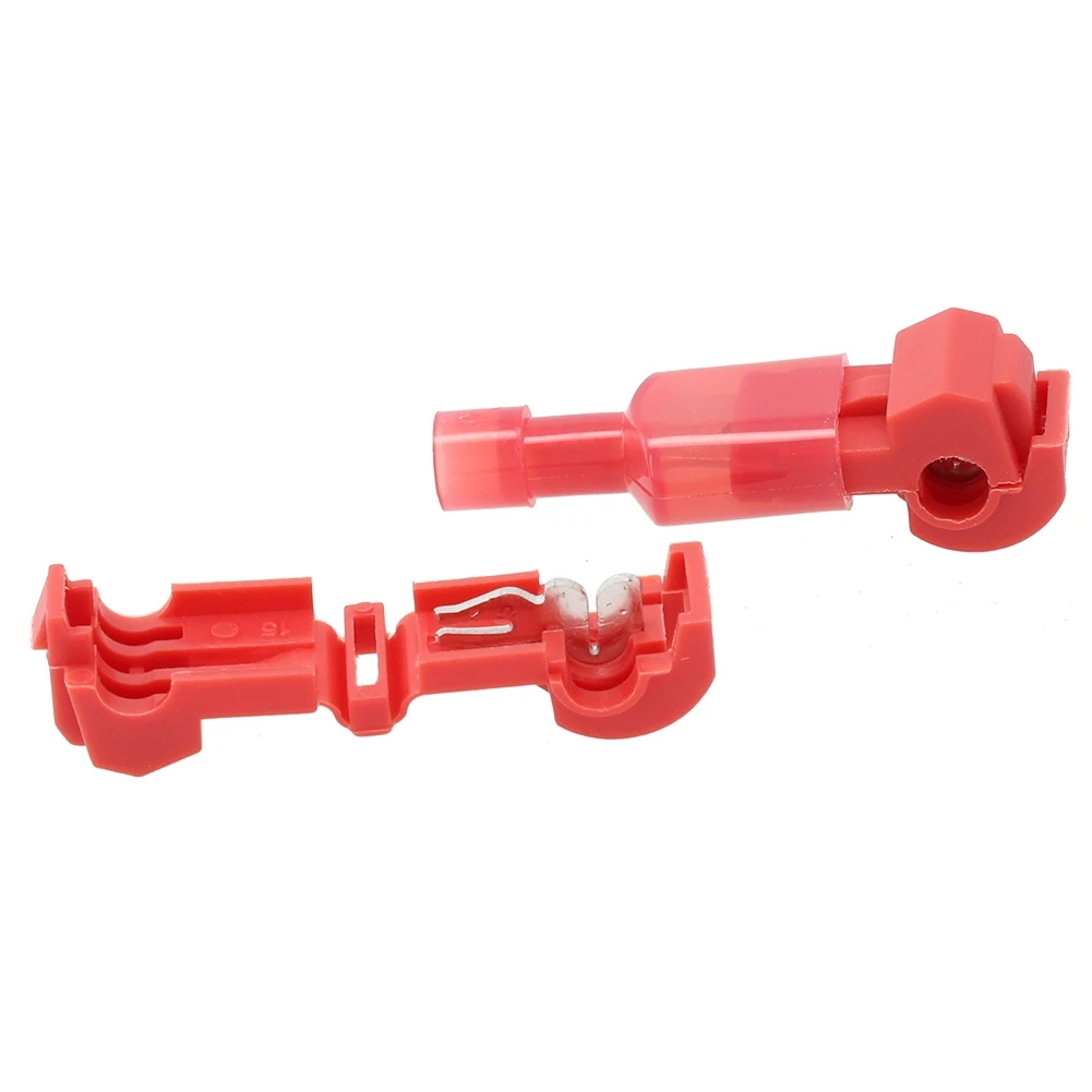 Convenient Quick Splice Wire Connector Terminals Easy And Safe Wire Splicing For Flexible Lines Red+Blue Color
Convenient Quick Splice Wire Connector Terminals Easy And Safe Wire Splicing For Flexible Lines Red+Blue Color