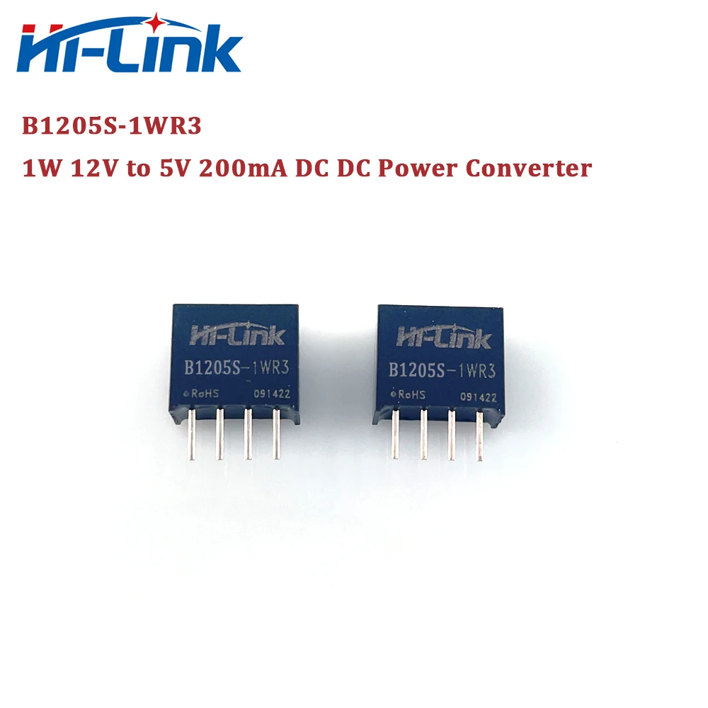 Free Ship 1W 12VDC to 5v 200mA B1205S-1WR3 DC Power Supply Module Converter 1500V
Free Ship 1W 12VDC to 5v 200mA B1205S-1WR3 DC Power Supply Module Converter 1500V
