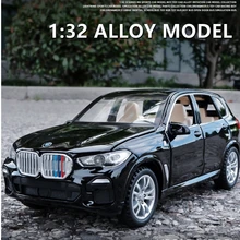 1:32 BMW X5 SUV Alloy Car Model Diecasts & Toy Vehicles Metal Toy Car Model Simulation Sound and Light Collection Childrens Gift
1:32 BMW X5 SUV Alloy Car Model Diecasts & Toy Vehicles Metal Toy Car Model Simulation Sound and Light Collection Childrens Gift