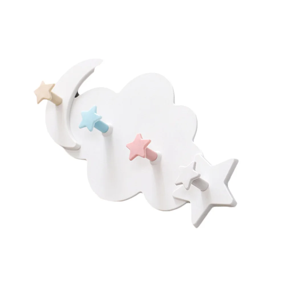 14*29.8cm Hook Creative Star Moon Cloud Shape Nail-free Hat Clothes Hooks Shelf Hanging Hanger Home Decoration High Quality
14*29.8cm Hook Creative Star Moon Cloud Shape Nail-free Hat Clothes Hooks Shelf Hanging Hanger Home Decoration High Quality