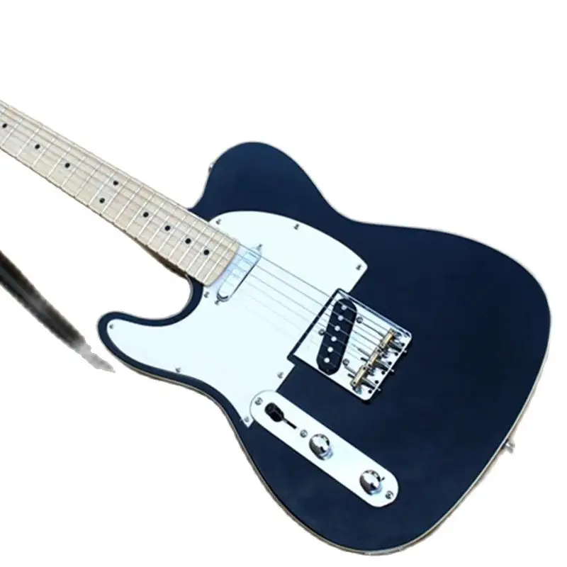 Black backhand electric guitar, mirror cover, maple fingerboard, customizable upon request, free shipping
Black backhand electric guitar, mirror cover, maple fingerboard, customizable upon request, free shipping