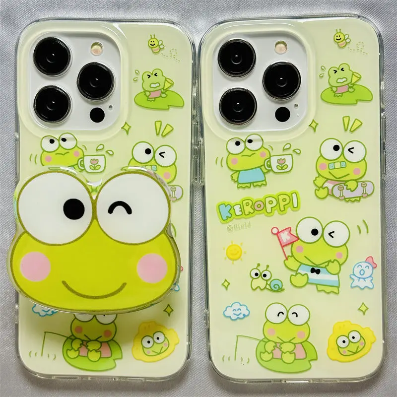 Kawaii Sanrioed Phone Case Keroppi Bracket Cartoon Comfortable Grip Applicable To Iphone 15 Pro Max 14 Plus Girl Gift Christmas
Kawaii Sanrioed Phone Case Keroppi Bracket Cartoon Comfortable Grip Applicable To Iphone 15 Pro Max 14 Plus Girl Gift Christmas