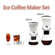 Ice Drip Coffee Maker Coffee Machine Reusable Filter Tools Glass Espresso Coffee Dripper Pot Ice Cold Brew Coffee Maker Kitchen
Ice Drip Coffee Maker Coffee Machine Reusable Filter Tools Glass Espresso Coffee Dripper Pot Ice Cold Brew Coffee Maker Kitchen