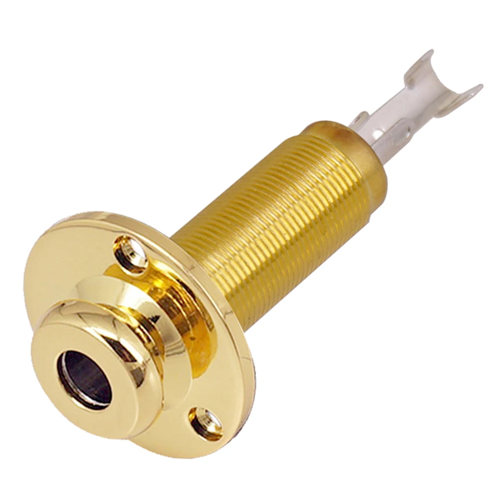 Guitar Socket Guitar Output Jacks 25g Stereo 6.35mm With Screws Accessories Acoustic Black Brass Copper E-Guitar
Guitar Socket Guitar Output Jacks 25g Stereo 6.35mm With Screws Accessories Acoustic Black Brass Copper E-Guitar